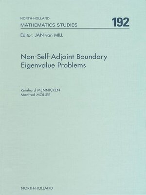 cover image of Non-Self-Adjoint Boundary Eigenvalue Problems
